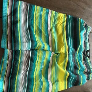 ZeroXposur Black and White Swim Shorts